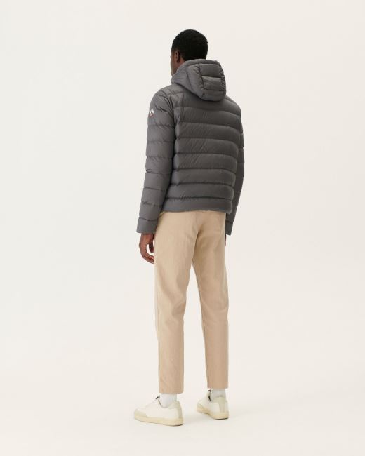 Anthracite Jorge Hooded Puffer Jacket Jott