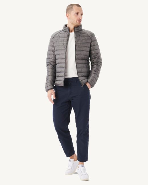 Anthracite Lightweight Down Jacket Mat Jott