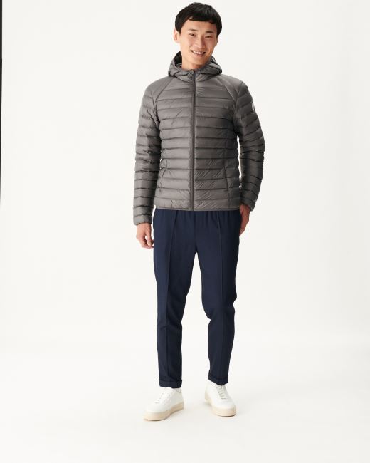 Anthracite Lightweight Down Jacket Nico Jott