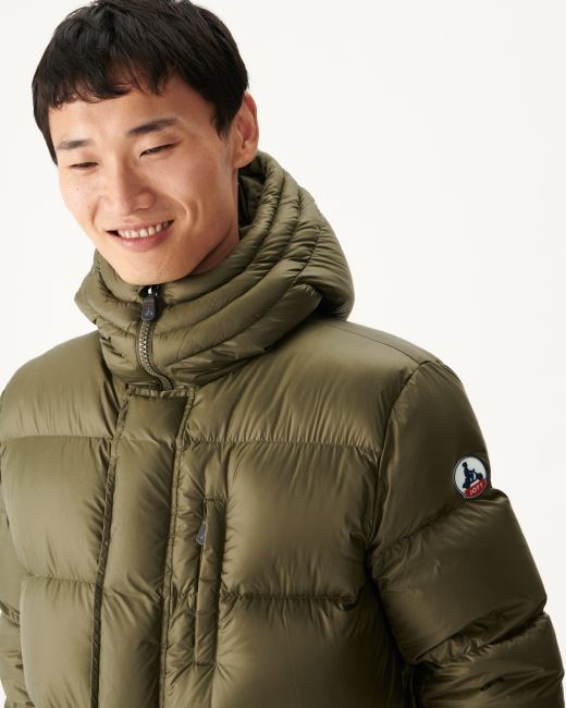 Army Extreme Cold Hooded Down Jacket Dakhla Jott