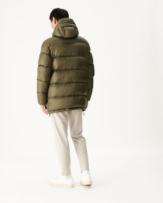 Army Extreme Cold Hooded Down Jacket Dakhla Jott