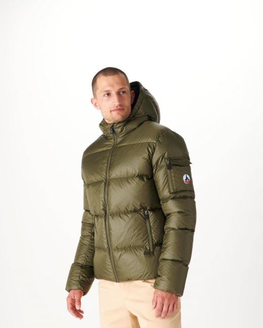Army Extreme Cold Hooded Down Jacket Java Jott