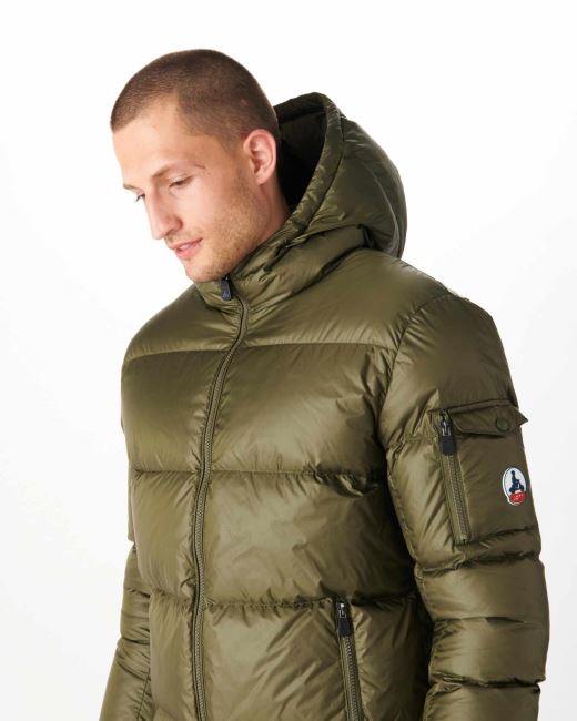 Army Extreme Cold Hooded Down Jacket Java Jott