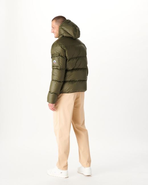 Army Extreme Cold Hooded Down Jacket Java Jott