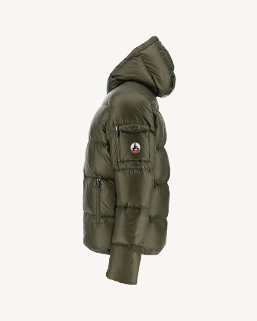 Army Extreme Cold Hooded Down Jacket Java Jott