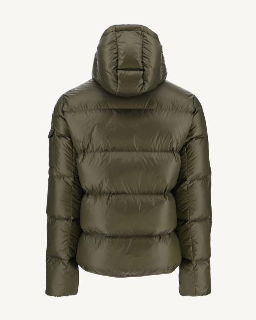 Army Extreme Cold Hooded Down Jacket Java Jott