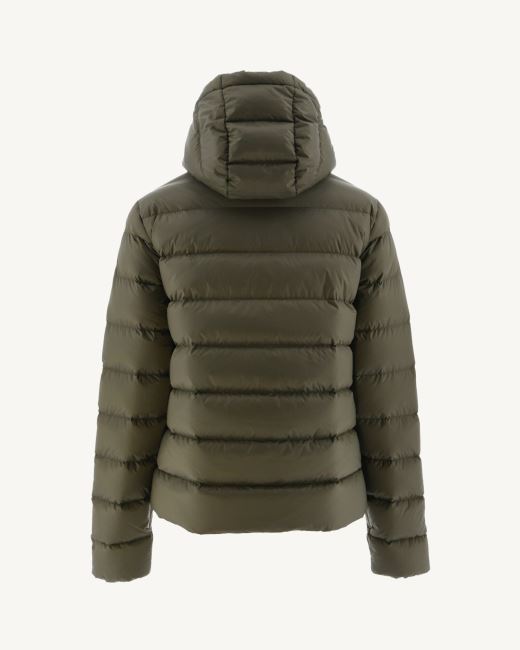 Army Jane Straight Hooded Puffer Jacket Jott