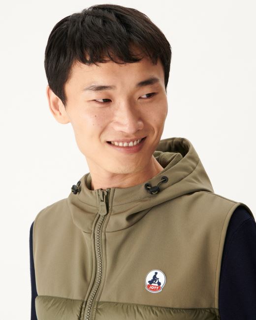 Army Sleevless Down Jacket Stan Jott