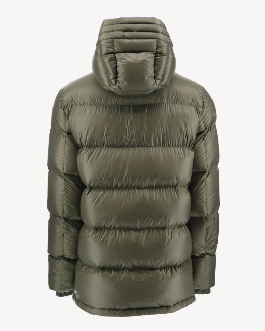 Army Warm Hooded Down Jacket Dakhla Jott