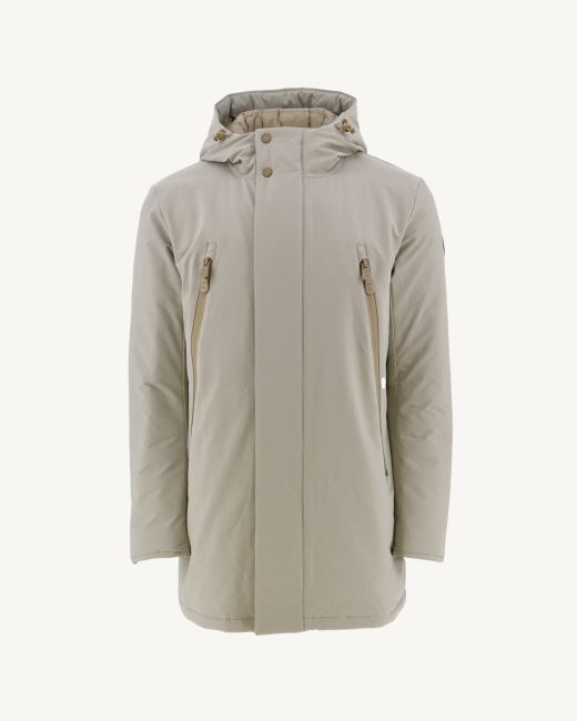 Beige Down Jacket Iceberg Jott