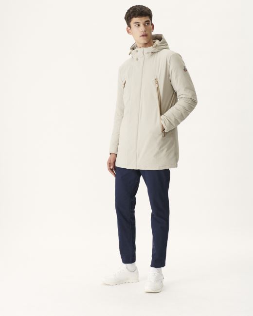 Beige Down Jacket Iceberg Jott