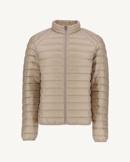 Beige Lightweight Down Jacket Mat Jott