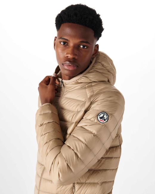 Beige Lightweight Down Jacket Nico Jott