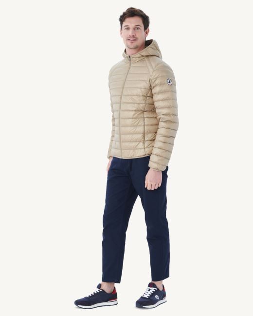 Beige Lightweight Down Jacket Nico Jott