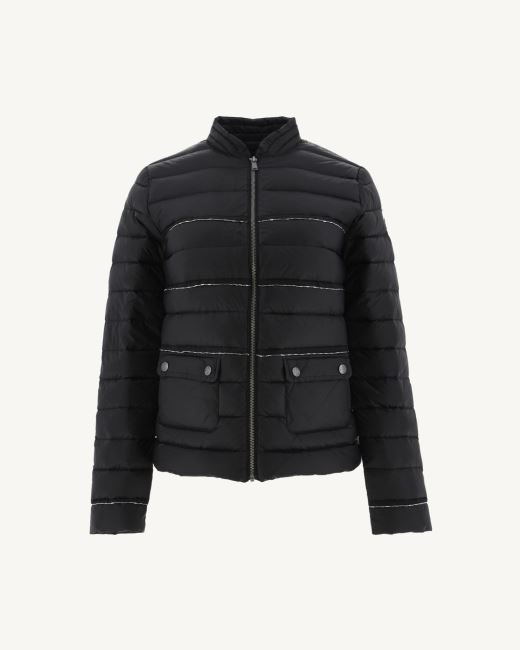 Black Andorra Short Lightweight Jacket Jott