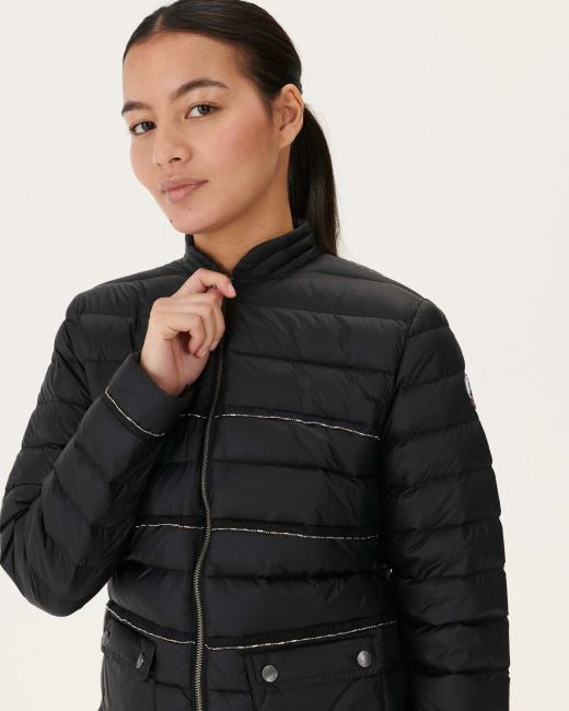 Black Andorra Short Lightweight Jacket Jott