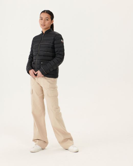 Black Andorra Short Lightweight Jacket Jott