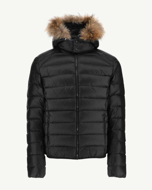 Black Warm Down Jacket Prestige Jott