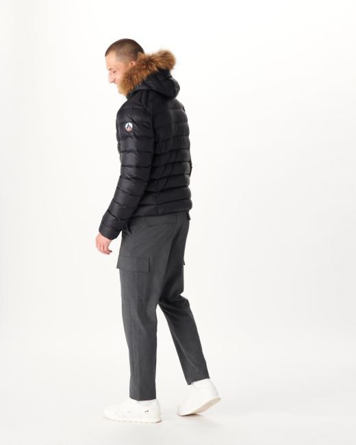 Black Warm Down Jacket Prestige Jott