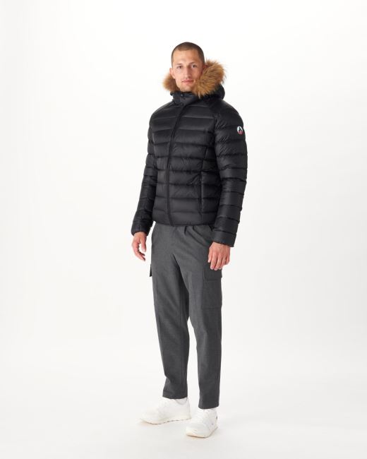 Black Warm Down Jacket Prestige Jott