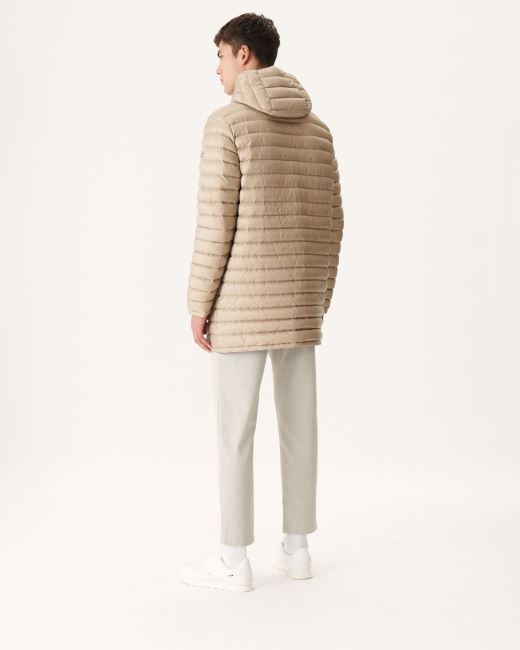 Black/Beige Reversible Light Puffer Jacket Amsterdam Jott