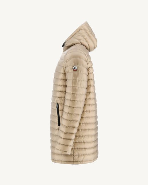 Black/Beige Reversible Light Puffer Jacket Amsterdam Jott