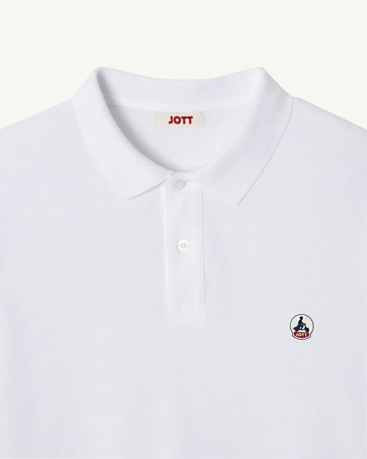 Blanc Polo Shirt Cherbourg Jott