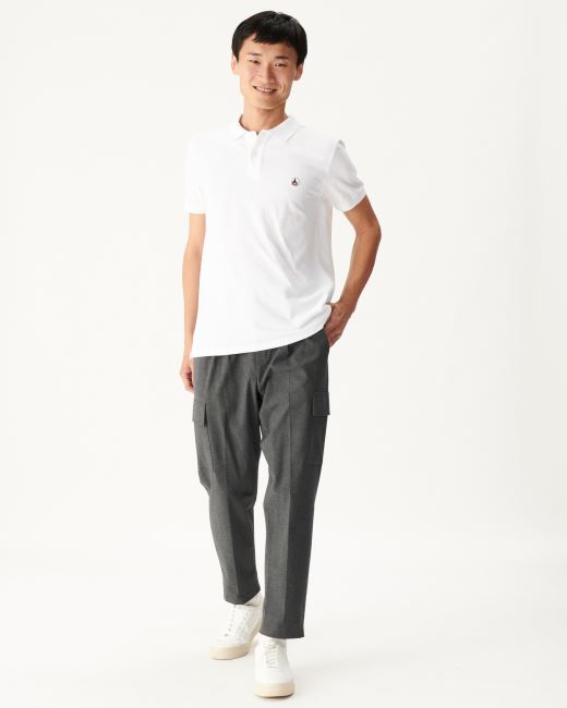 Blanc Polo Shirt Cherbourg Jott