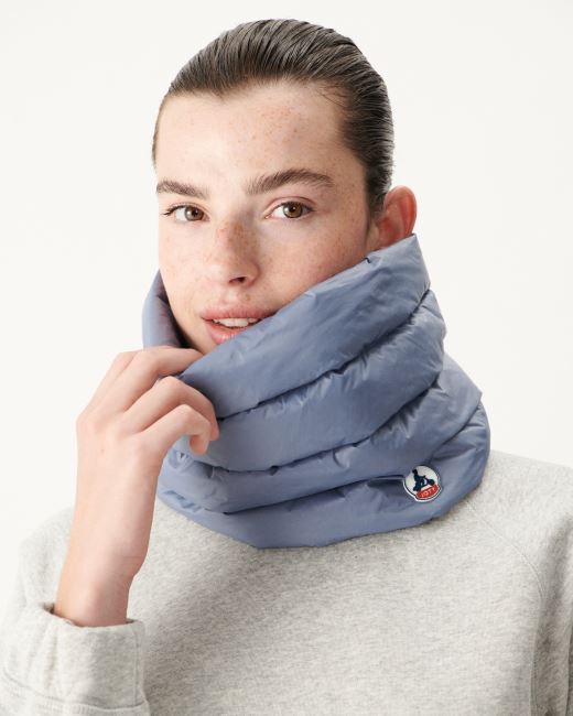 Blue Delave Neck Scarf Leika Jott