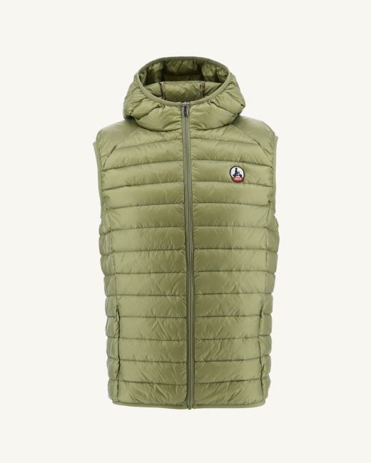 Bush Hooded Sleeveless Down Jacket Pat Jott