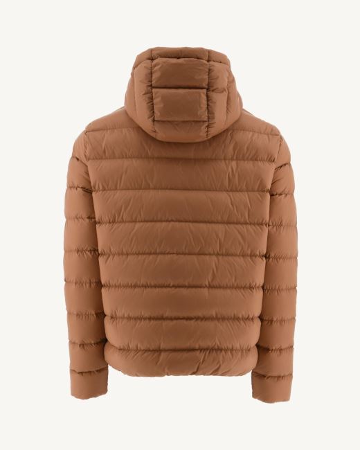 Camel Jorge Hooded Puffer Jacket Jott