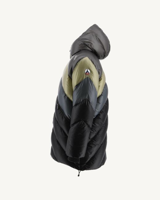 Combo Sauge Extreme Cold Hooded Down Jacket Blaze Jott