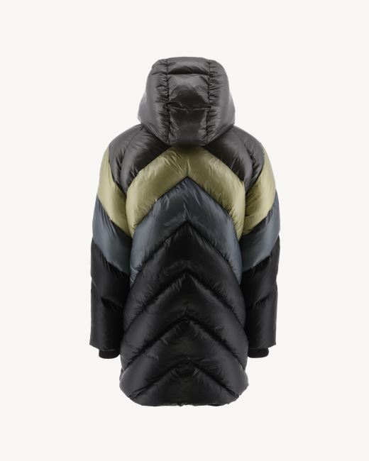 Combo Sauge Extreme Cold Hooded Down Jacket Blaze Jott