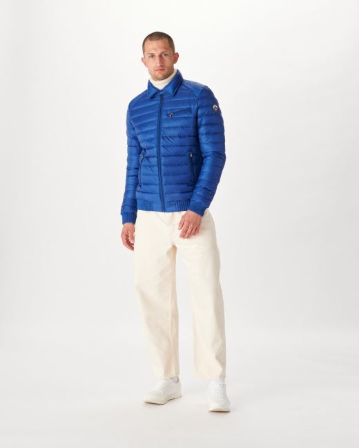 Dark Denim Down Jacket James Jott