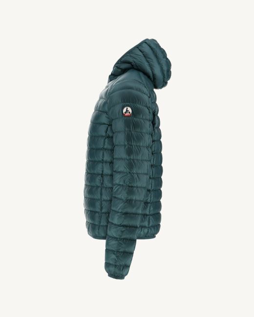 Dark Green Lightweight Down Jacket Nico Jott