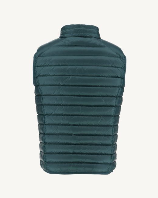 Dark Green Sleeveless Down Jacket Tom Jott