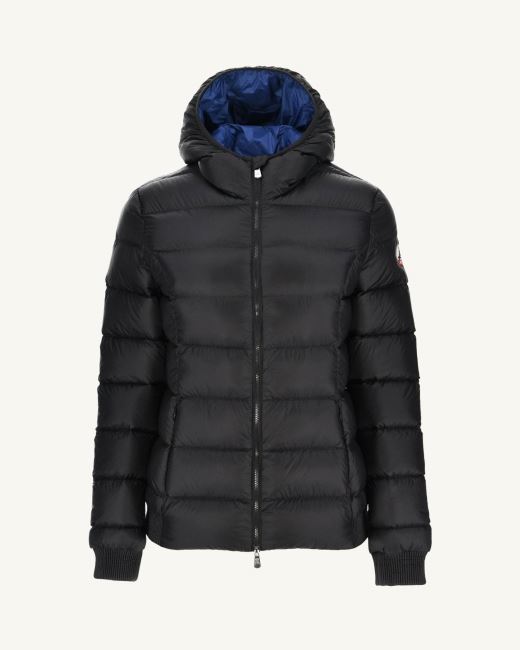 Extreme Cold Hooded Down Jacket Noir Celine Jott