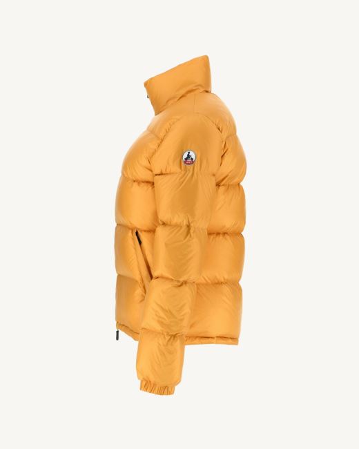 Extreme Cold Quilted Down Jacket Moutarde Cardiff Jott
