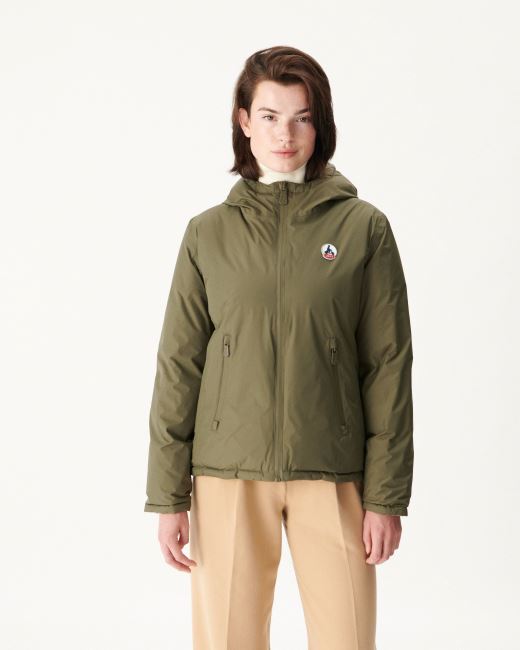Extreme Cold Reversible Down Jacket Army/Sauge Victoria Jott