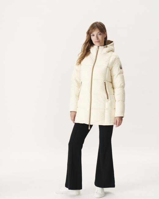 Extreme Cold Reversible Down Jacket Beige/Ecru Ottawa Jott