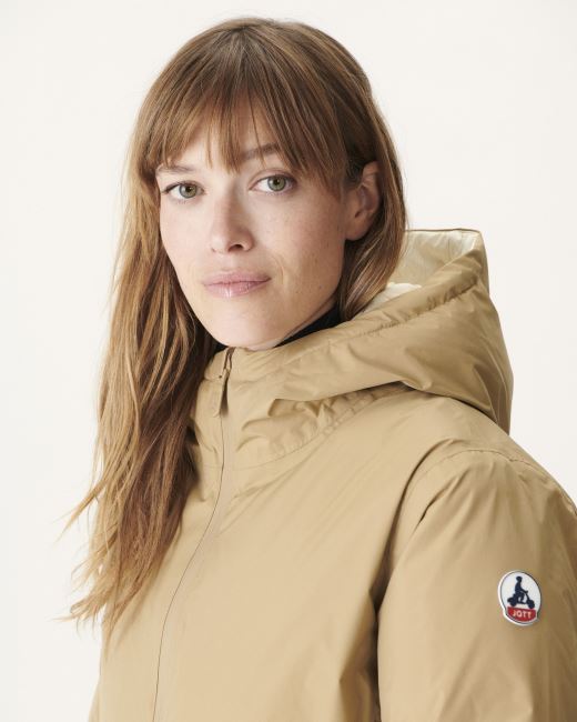 Extreme Cold Reversible Down Jacket Beige/Ecru Ottawa Jott