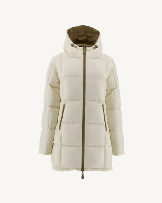 Extreme Cold Reversible Down Jacket Beige/Ecru Ottawa Jott