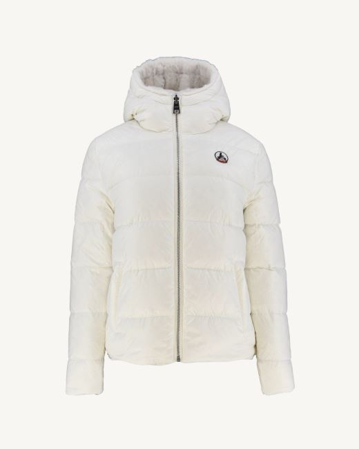 Extreme Cold Reversible Down Jacket Blanc Gala Jott