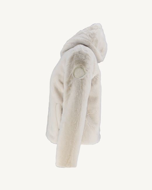Extreme Cold Reversible Down Jacket Blanc Gala Jott