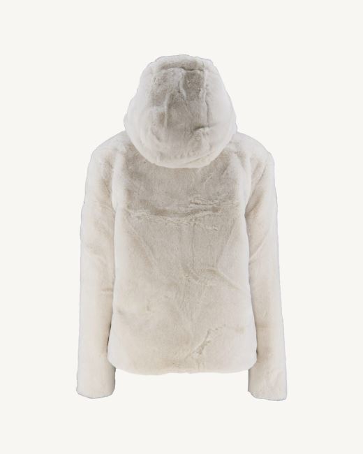 Extreme Cold Reversible Down Jacket Blanc Gala Jott