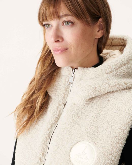 Extreme Cold Reversible Down Jacket Naturel Daria Jott