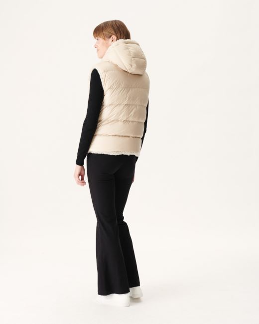 Extreme Cold Reversible Down Jacket Naturel Daria Jott