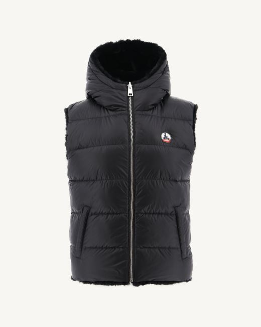 Extreme Cold Reversible Down Jacket Noir Daria Jott
