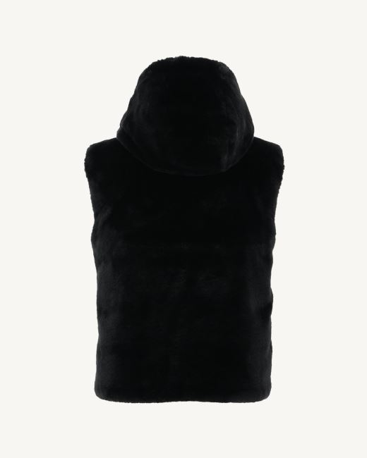 Extreme Cold Reversible Down Jacket Noir Daria Jott
