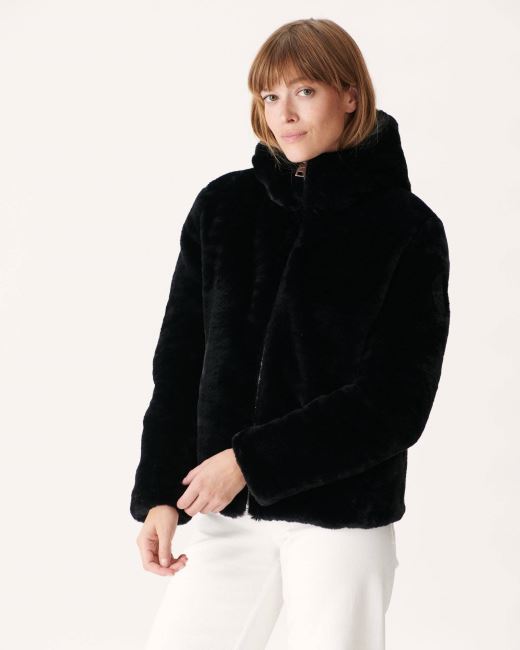 Extreme Cold Reversible Down Jacket Noir Gala Jott